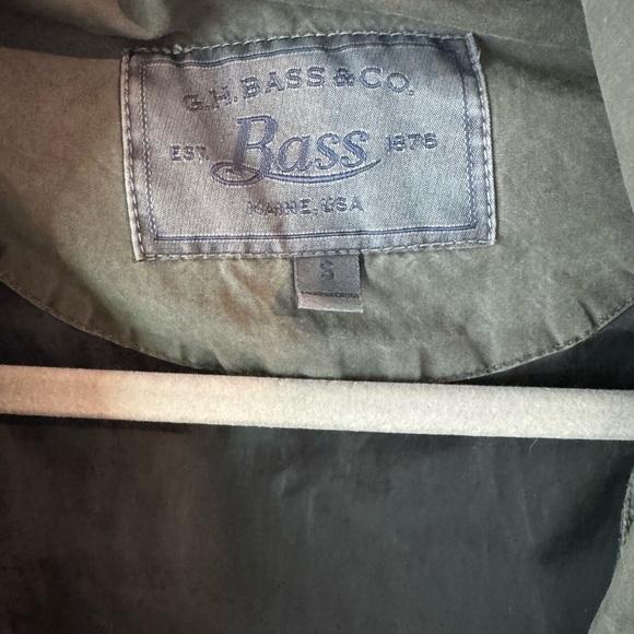 G.H. Bass & Co. Army Green Utility Jacket 💚 - Picture 2 of 10